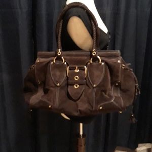 NWOT The Original Car Shoe (Prada) Brown Satchel